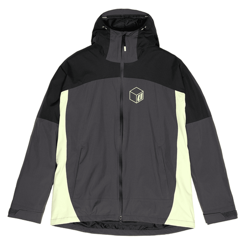 Ansel 2L shell jacket - Anthracite / Black / Lume