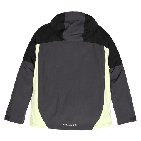 Ansel 2L shell jacket - Anthracite / Black / Lume
