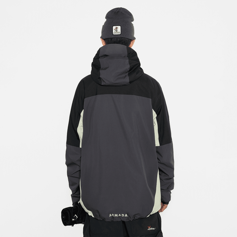 Ansel 2L shell jacket - Anthracite / Black / Lume