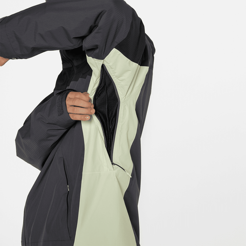 Ansel 2L shell jacket - Anthracite / Black / Lume