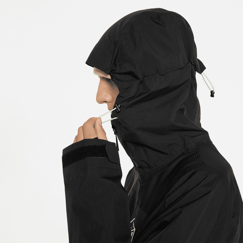 Ansel 2L shell jacket - Black / Olive