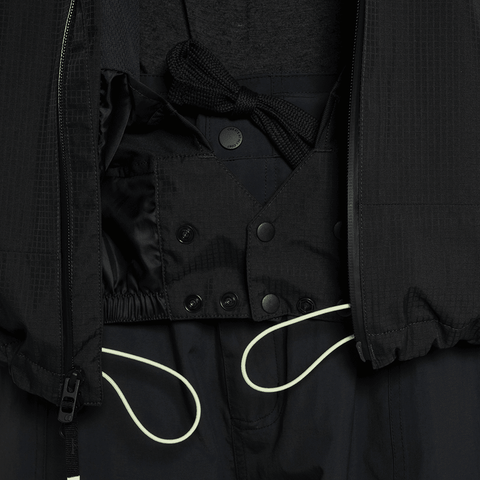 Ansel 2L shell jacket - Black / Olive