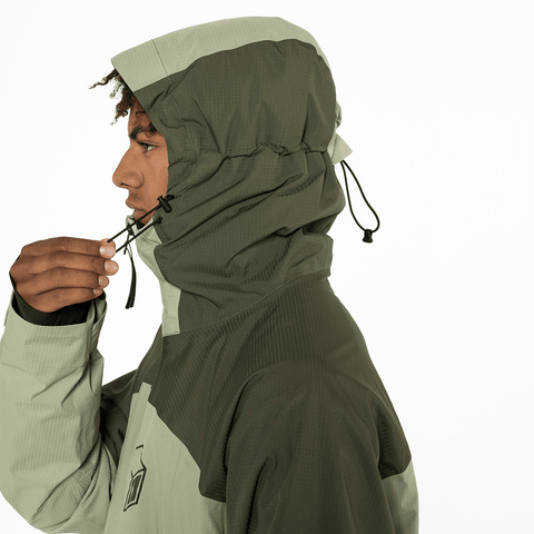 Ansel 2L jacket - Macha / Olive / Black