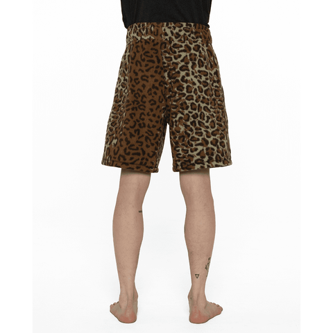 Arlie fleece shorts - Leopard