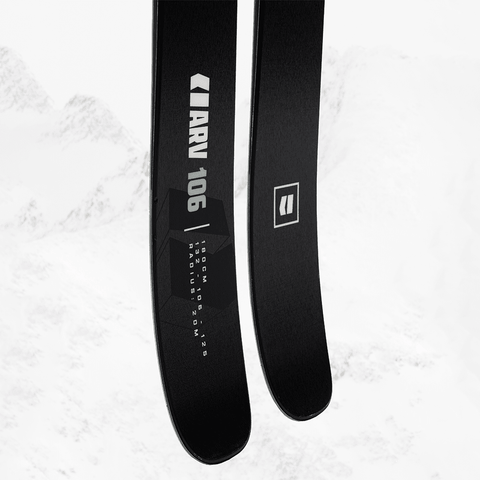 ARV 106 skis 2026 - Black edition