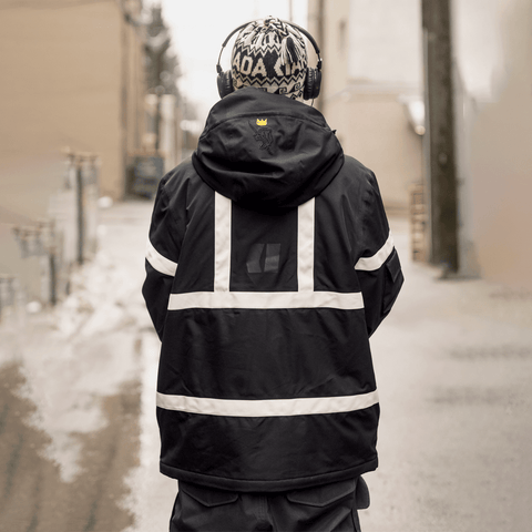 BDOG insulated jacket - Black / Cream