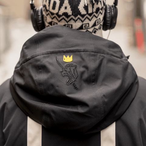 BDOG insulated jacket - Black / Cream