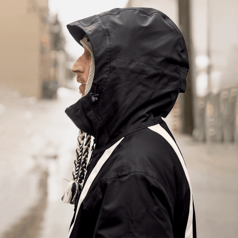 BDOG insulated jacket - Black / Cream