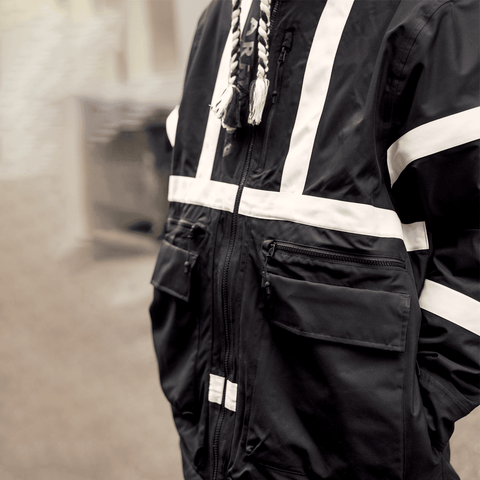 BDOG insulated jacket - Black / Cream