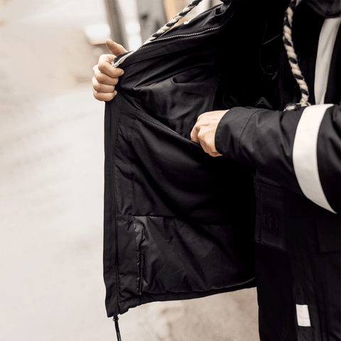 BDOG insulated jacket - Black / Cream