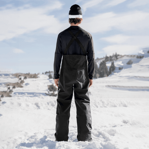 Coveted 3L Gore-Tex® shell bib pants - Black