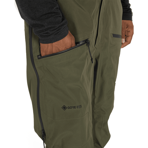 Coveted 3L Gore-Tex® bib pants - Olive