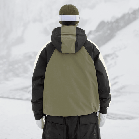 Gansett 2L insulated jacket - Olive / Black / Cream