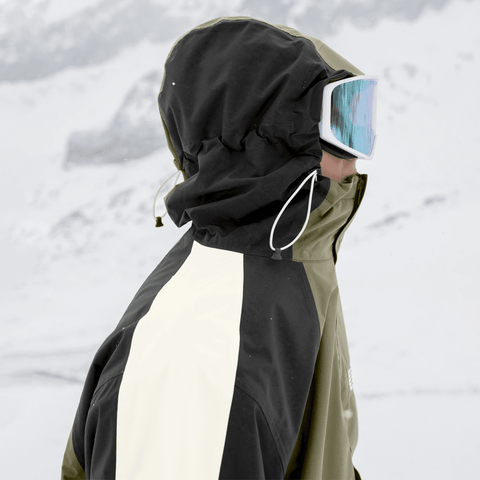 Gansett 2L insulated jacket - Olive / Black / Cream