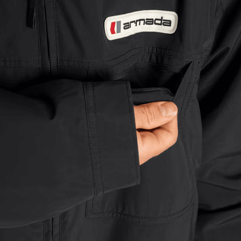 Gas up jacket - Black