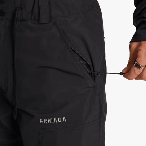 Gas up pants - Black