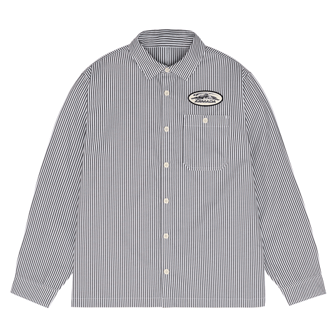 Gas up shirts - Hickory stripe