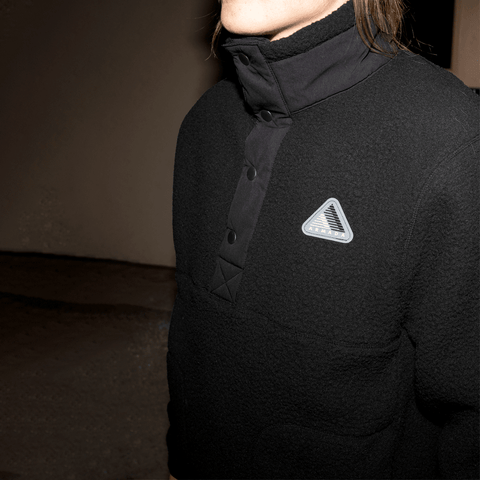 Kenlem popover fleece - Black