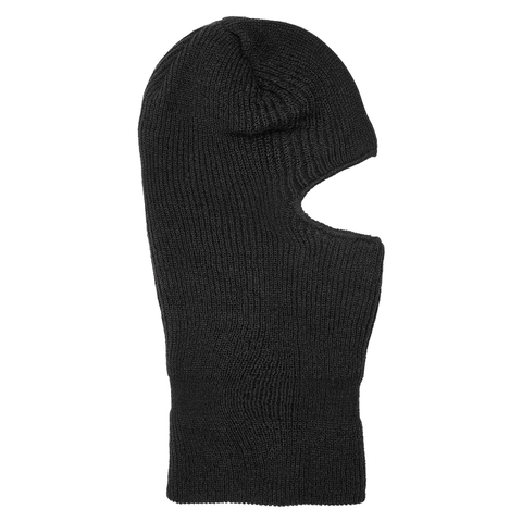 Knitted balaclava - Black