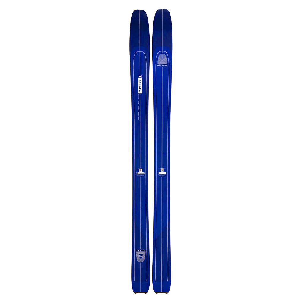 Locator 104 skis 2024 - Dark blue
