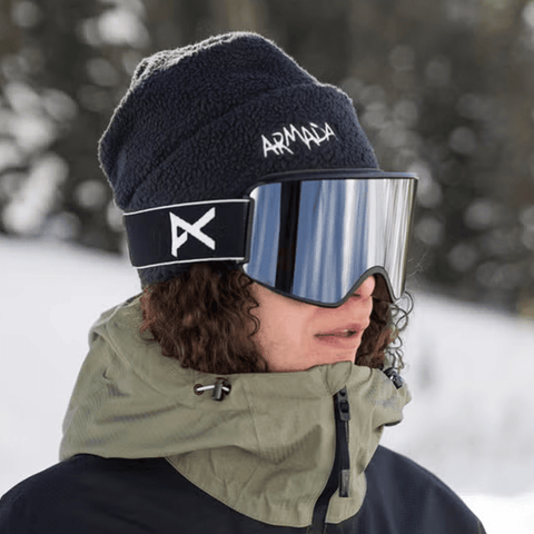 McCole hi-pile fleece beanie - Black