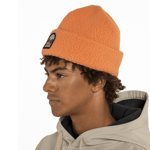 McCole hi-pile fleece beanie - Sienna