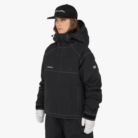 Nylie 2L insulated women's jacket - Black