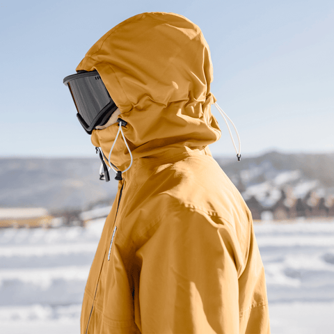 Nylie 2L insulated women's jacket - Golden brown