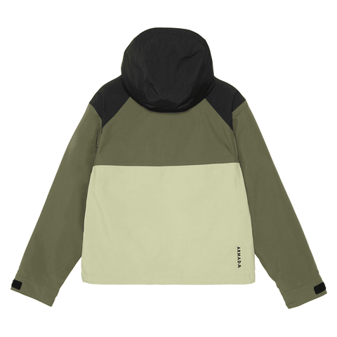 Nylie 2L insulated women's jacket - Olive / Macha / Black