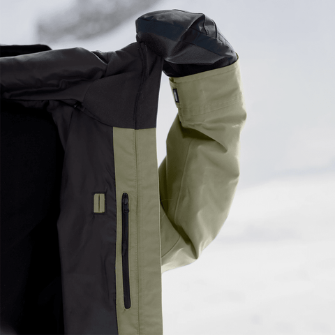 Nylie 2L insulated women's jacket - Olive / Macha / Black