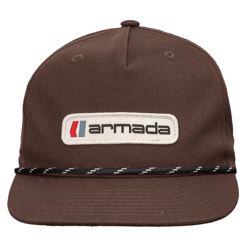 Rope hat - Dark brown