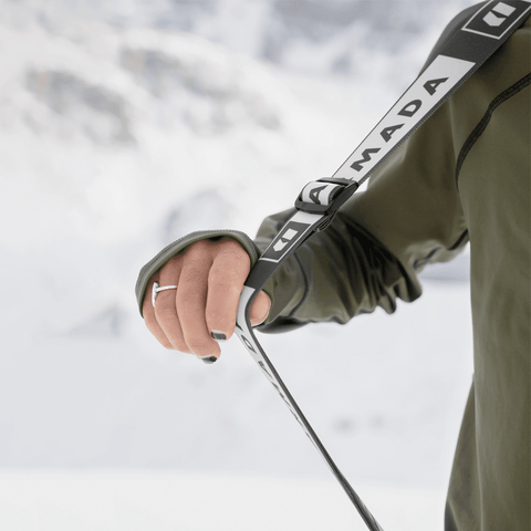 Stage suspenders - Black / Blanc