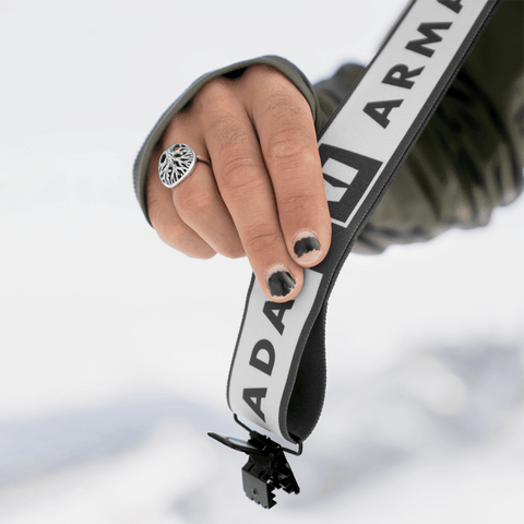 Stage suspenders - Black / Blanc