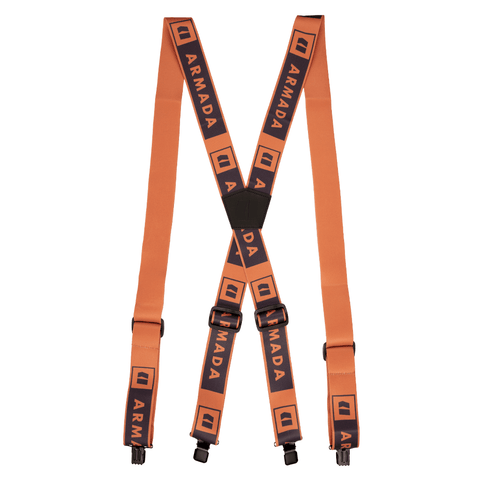 Stage suspenders - Sienna / Anthracite