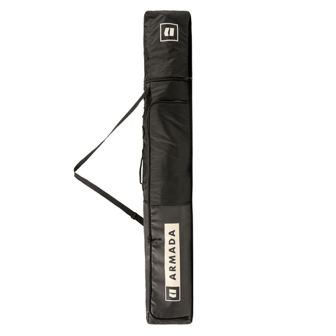 Stibbs double ski bag - Black / Afterglow