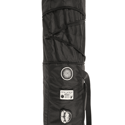 Stibbs double ski bag - Black / Afterglow