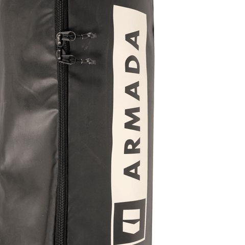 Stibbs double ski bag - Black / Afterglow