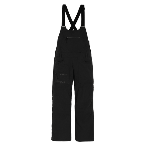 Talyah 2L cargo women's bib pants - Black