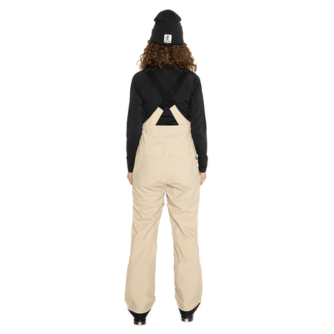 Talyah 2L cargo women's bib pants - Safari