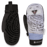 Carmel Gore Windstopper® women's mitts - Snow owl