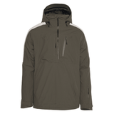 Wetherill 2L insulated anorak jacket - Olive / Natural