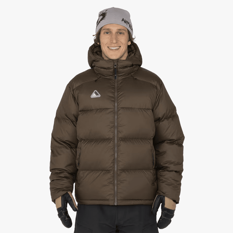 Whitmer down jacket - Grizzly