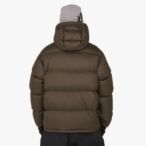 Whitmer down jacket - Grizzly