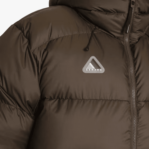 Whitmer down jacket - Grizzly