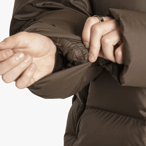 Whitmer down jacket - Grizzly