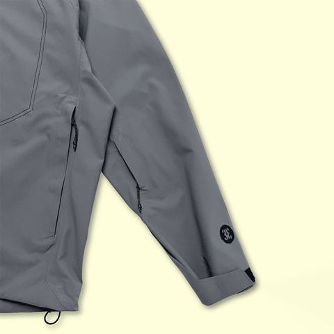 Day job 3L shell jacket - Smoke grey