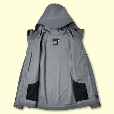Day job 3L shell jacket - Smoke grey