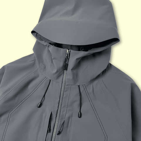 Day job 3L shell jacket - Smoke grey