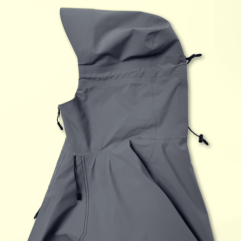 Day job 3L shell jacket - Smoke grey