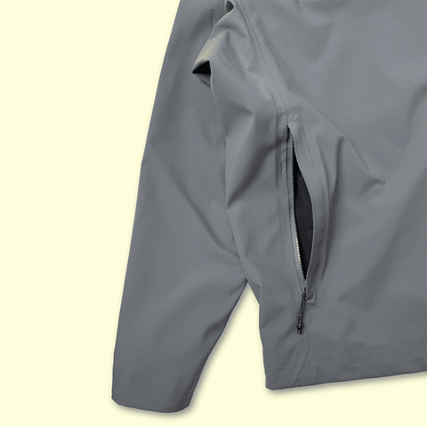 Day job 3L shell jacket - Smoke grey